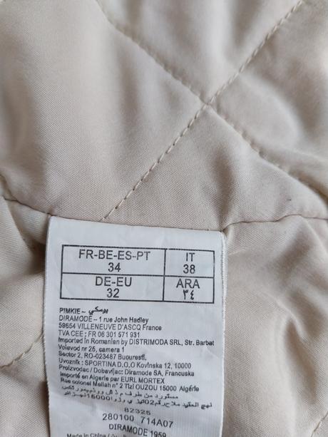 Teplá zimná bunda, pimkie,m