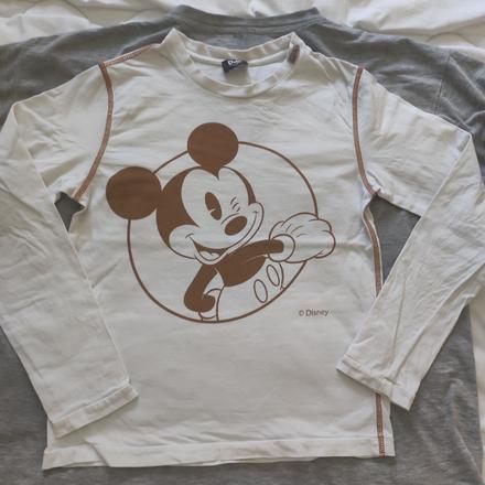 Tričko d&g veľ 10-11r mickey mouse krémové, 146