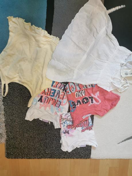 Dievčenský balík 10ks, h&m,134