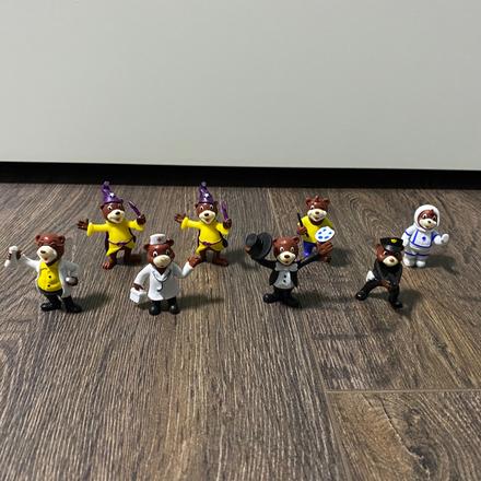 Figúrky medvedíkov,