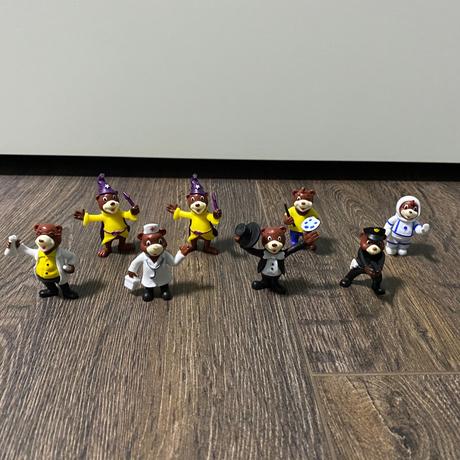 Figúrky medvedíkov,