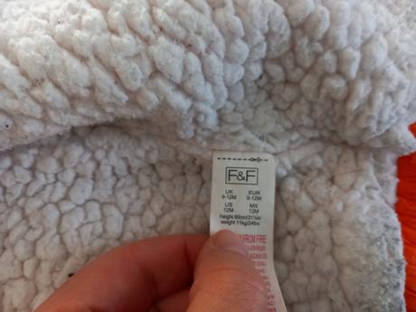 Zimná bunda f&f veľ.80 - 9-12 mes., f&f,80