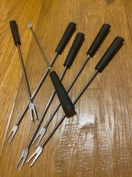 Vidličky na fondue - 6 ks, 