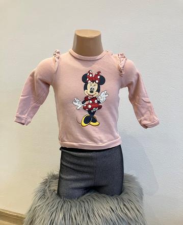 Dievčenská mikina minnie ružová c&a (86), c&a,86