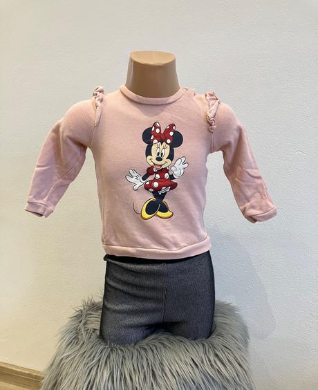 Dievčenská mikina minnie ružová c&a (86), c&a,86