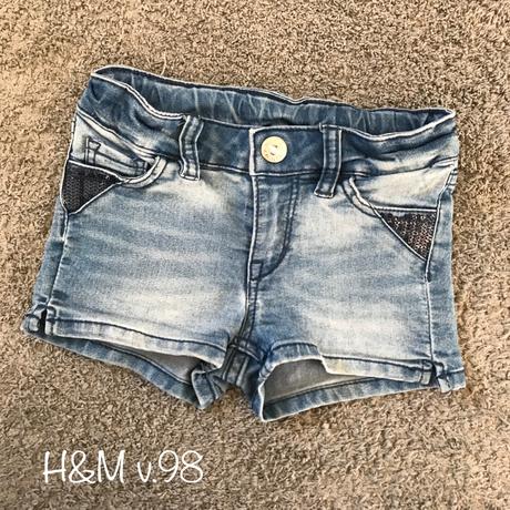 Rifľové kraťasy h&m v.98, h&m,98