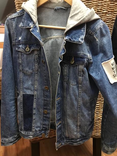 Trendy riflovka, zara,164