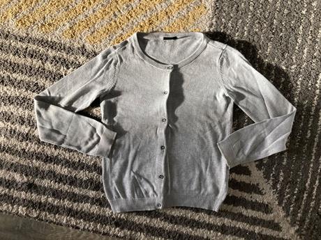 Sivý svetrík 146/152, takko,146
