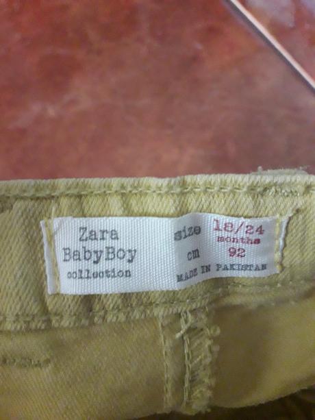 Žlté nohavice zara boy, zara,92