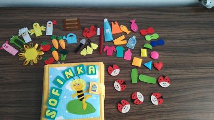 Quiet book na objednavku, 