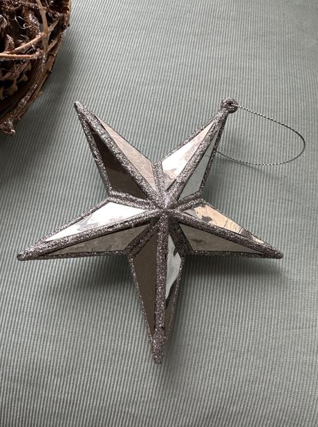 Prírodný veniec(handmade) + strieborná 3d, 