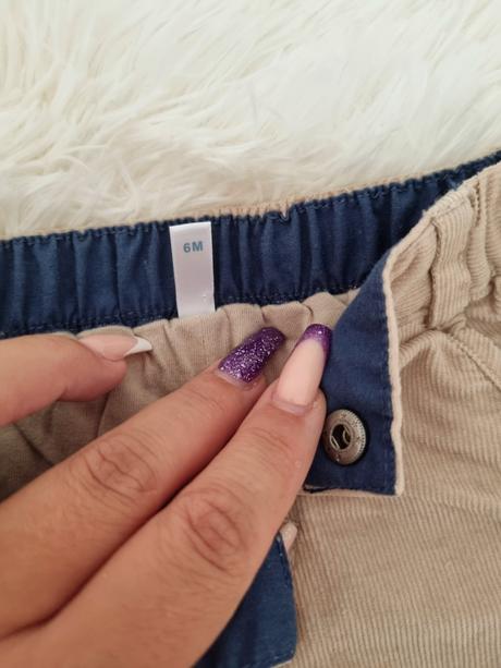 Menčestrové nohavice, idexe,68