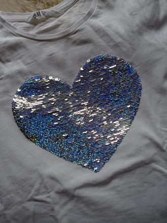 Značkové premienacie tricko h&m super stav 134/140, h&m,134