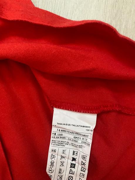 Tričko, benetton,128