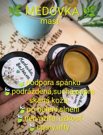 Medovkový balzam-masť,