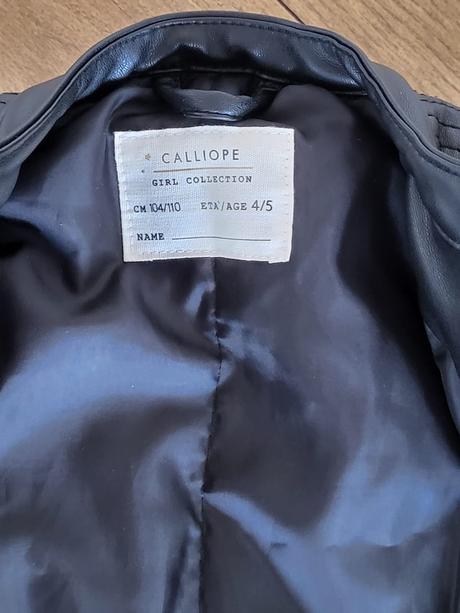 Zateplena kozenkova bunda 104/110, calliope,110