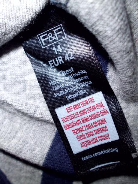 Pásik tričká, f&f,m