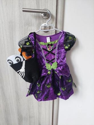 Minnie mouse karnevalový komplet kostým veľ.86, 