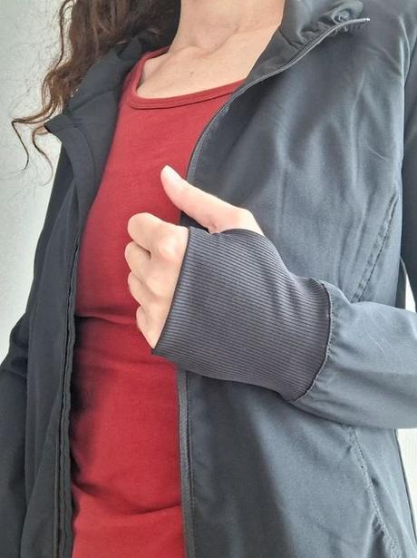 Dámska čierna športová bunda active by tchibo, tchibo,s