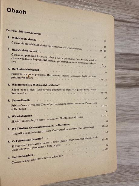 Kniha nemčiny pre 1. ročník stred. nemecký jazyk 1, 