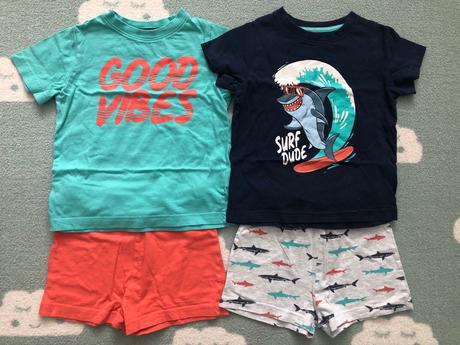 Chlapčenské pyzamka na leto, primark,98