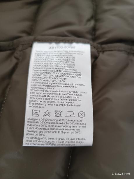 Paperova bunda aeronautica militare, velkost 46, m