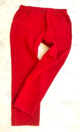 Bavlnené hrubšie nohavice, denim,xxl