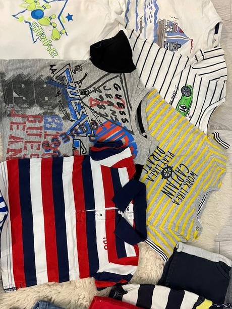 Mix značkového oblečenia leto 80-86, 86–98