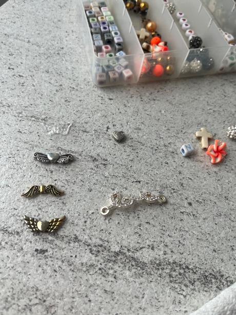 Korálky a komponenty mix sada, 