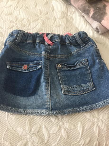 Riflová sukňa, h&m,86