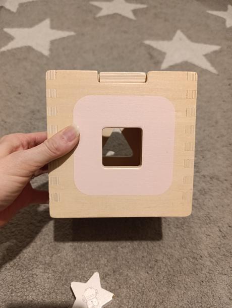 Drevená vkladačka tvary, 