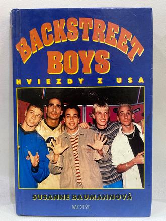 Kniha - backstreet boys - hviezdy z usa, 