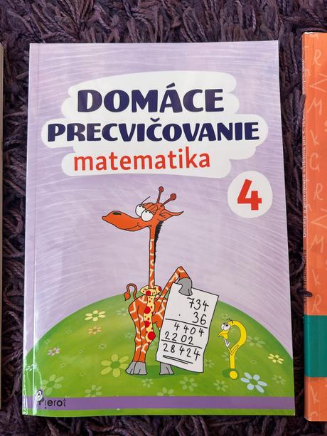 Sada 3 ks precvičovacích zošitov 3. a 4. ročník zš, 