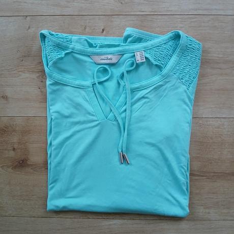Tyrkysovo-modré tričko, tchibo,46