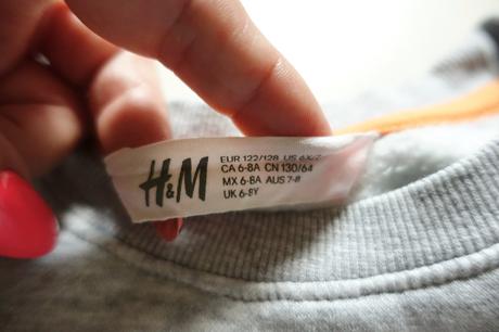 Teplejšia mikina h&m 122/128, h&m,122