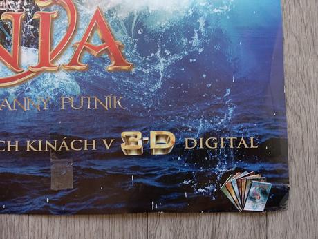 Narnia plagát dobrodružstvá lode ranný pútnik, 