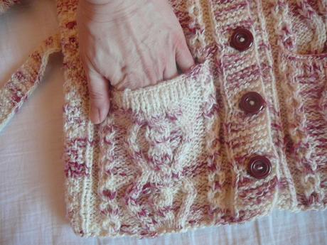 Pletený sveter, 140