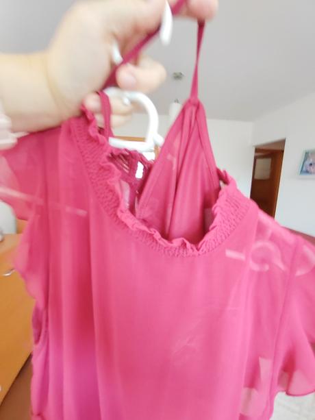 Bordové spoločenské šaty v.m-l, l