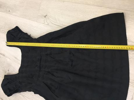 Čierne mini šaty, xs