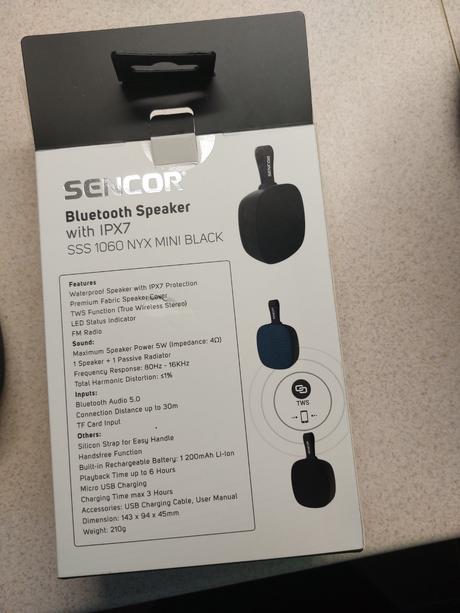 Bluetooth reproduktor,