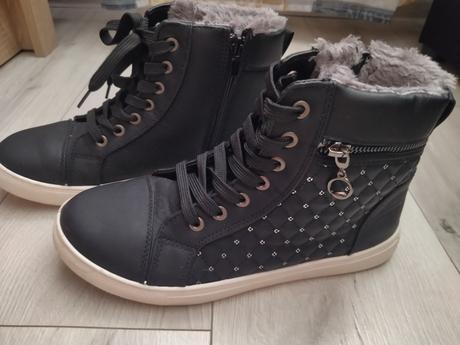 Teplé kožušinké botasky, 38