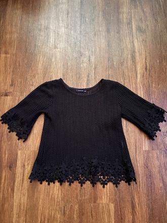 Dámsky krajkovy top, reserved,xs