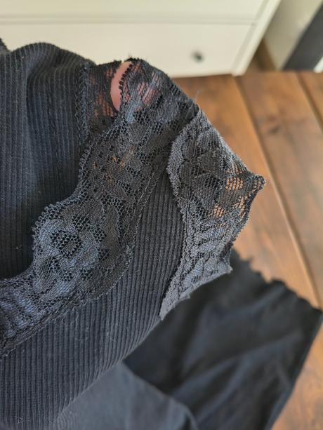 H&m bavlnené elastické minišaty m, h&m,m