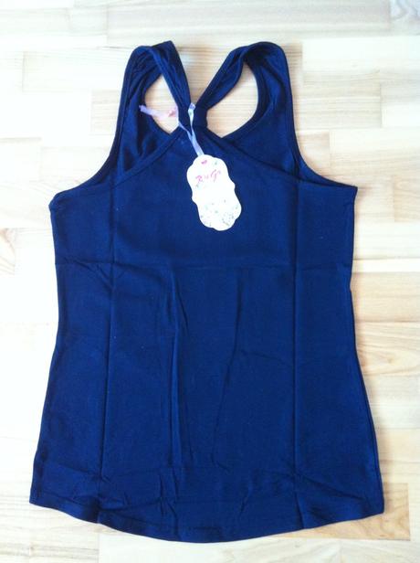 Dievčenské čierne tielko - v.158 a 164., kugo,158 / 164