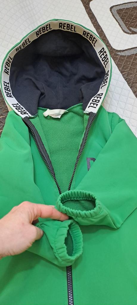 Rebel softshellová bunda, rebel kids,116