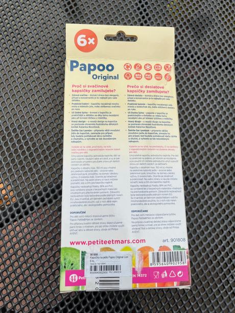 Kapsičky na jedlo petite&mars, 