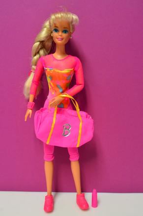 Barbie retro gymnast,