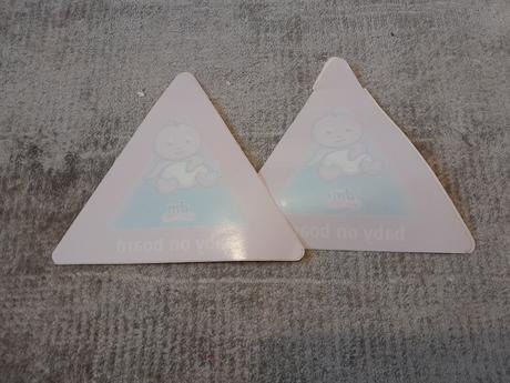 Predám nálepky na auto, 