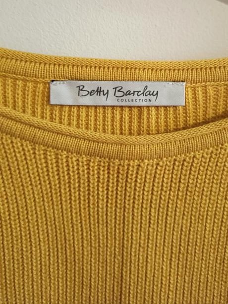 Žltý sveter betty barclay, betty mode,m