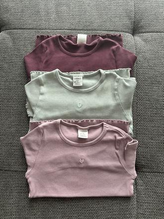 Lindex tričká dlhý rukáv, veľkosť 110, lindex,110